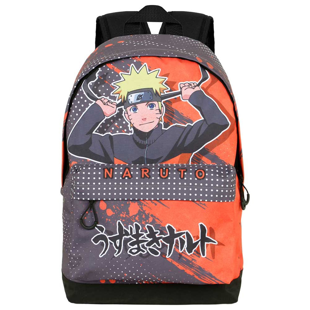 Mochila hs fan 2.0 Hachimaki Naruto Karactermania naranja Naranja-2