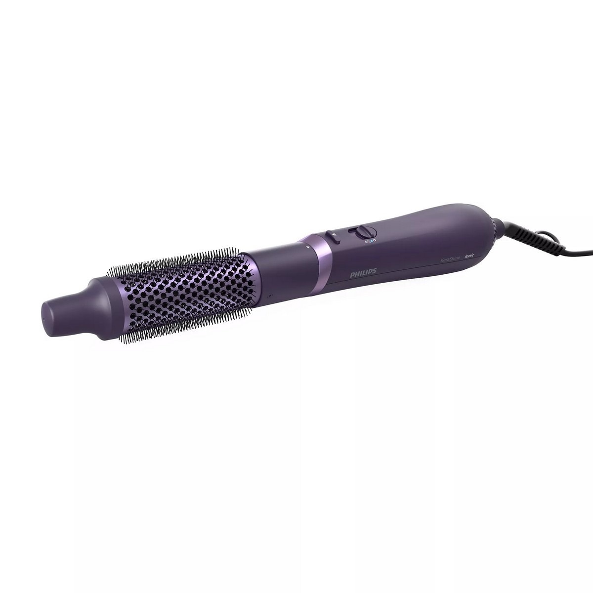 Escova Modelador de Cabelo Philips Serie 3000 BHA305/00 de 800 W e 3 Níveis de Temperatura - Roxo Roxo-1
