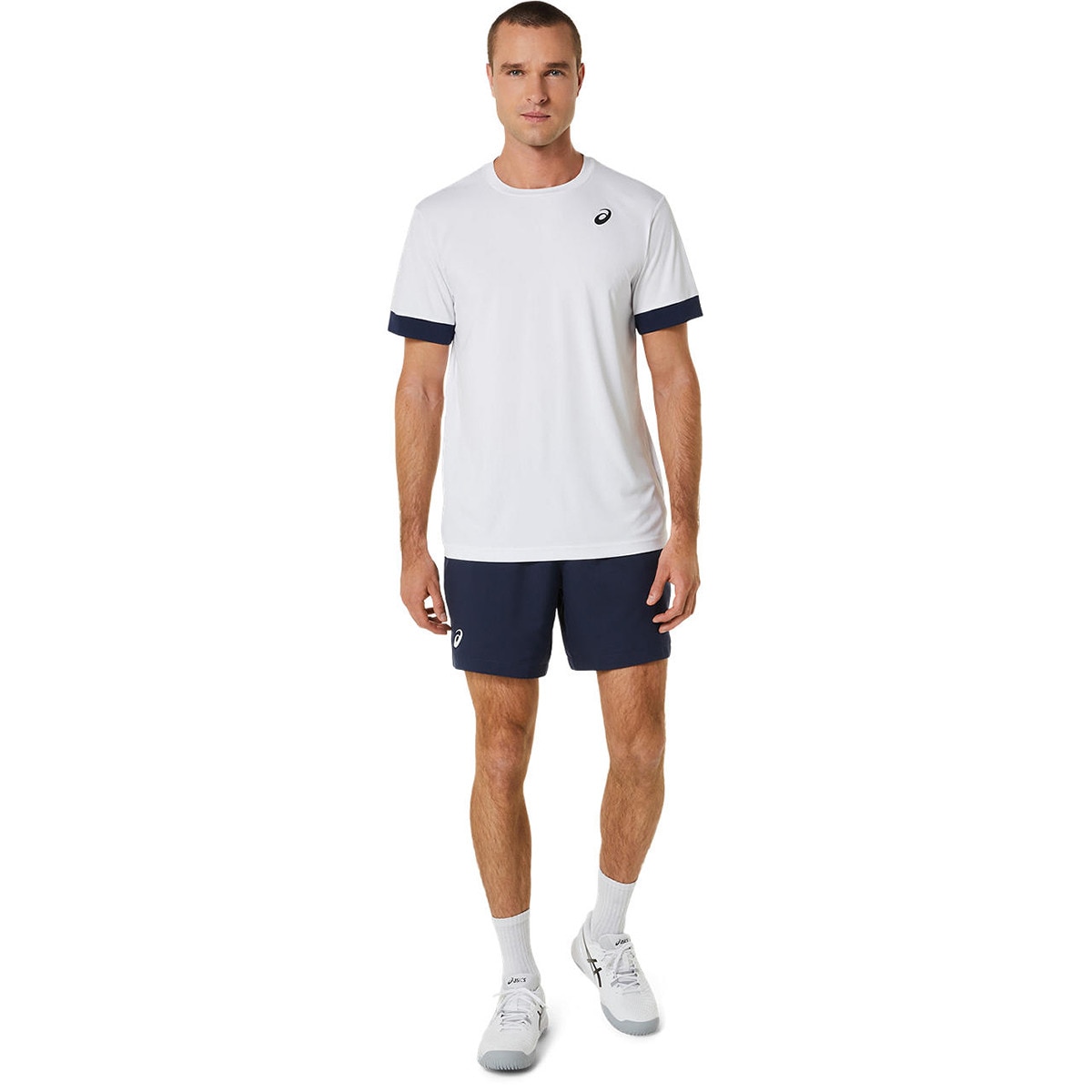 T-shirt Court Branco-5