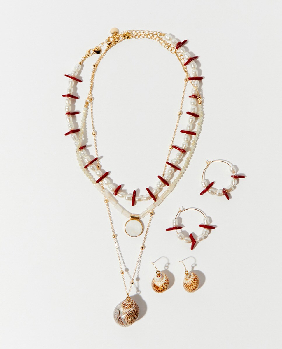 Ensemble perles fantaisie