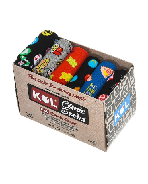 Imagen 0 de Pack 6 Calcetines Kisses&Love