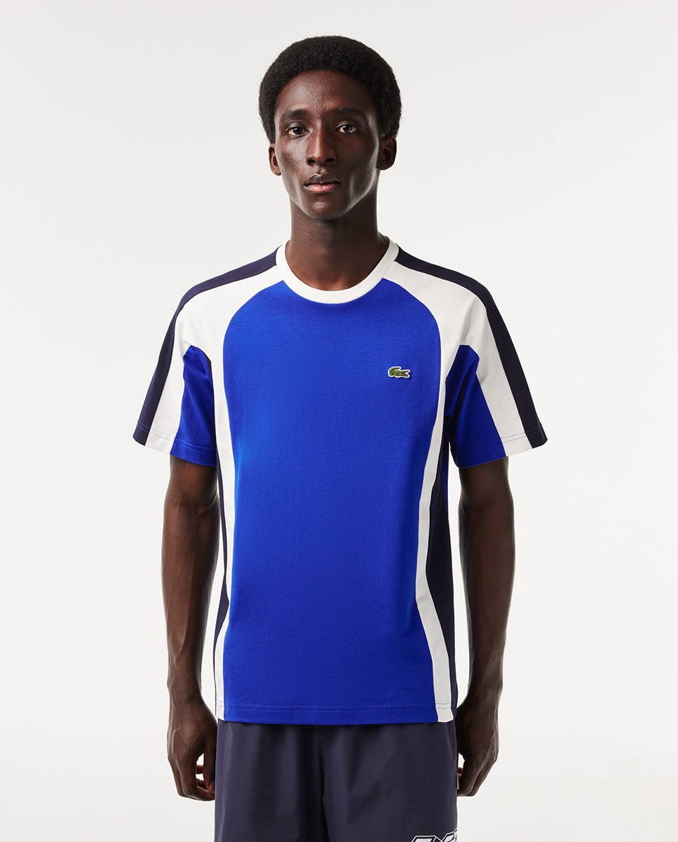 Tshirt en maille de color block