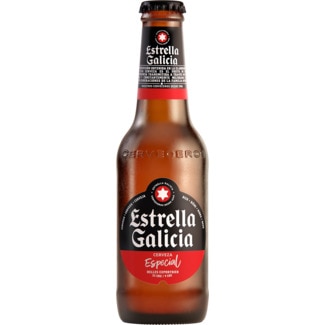 Cerveja de Espanha garrafa 25 cl - Estrella Galicia