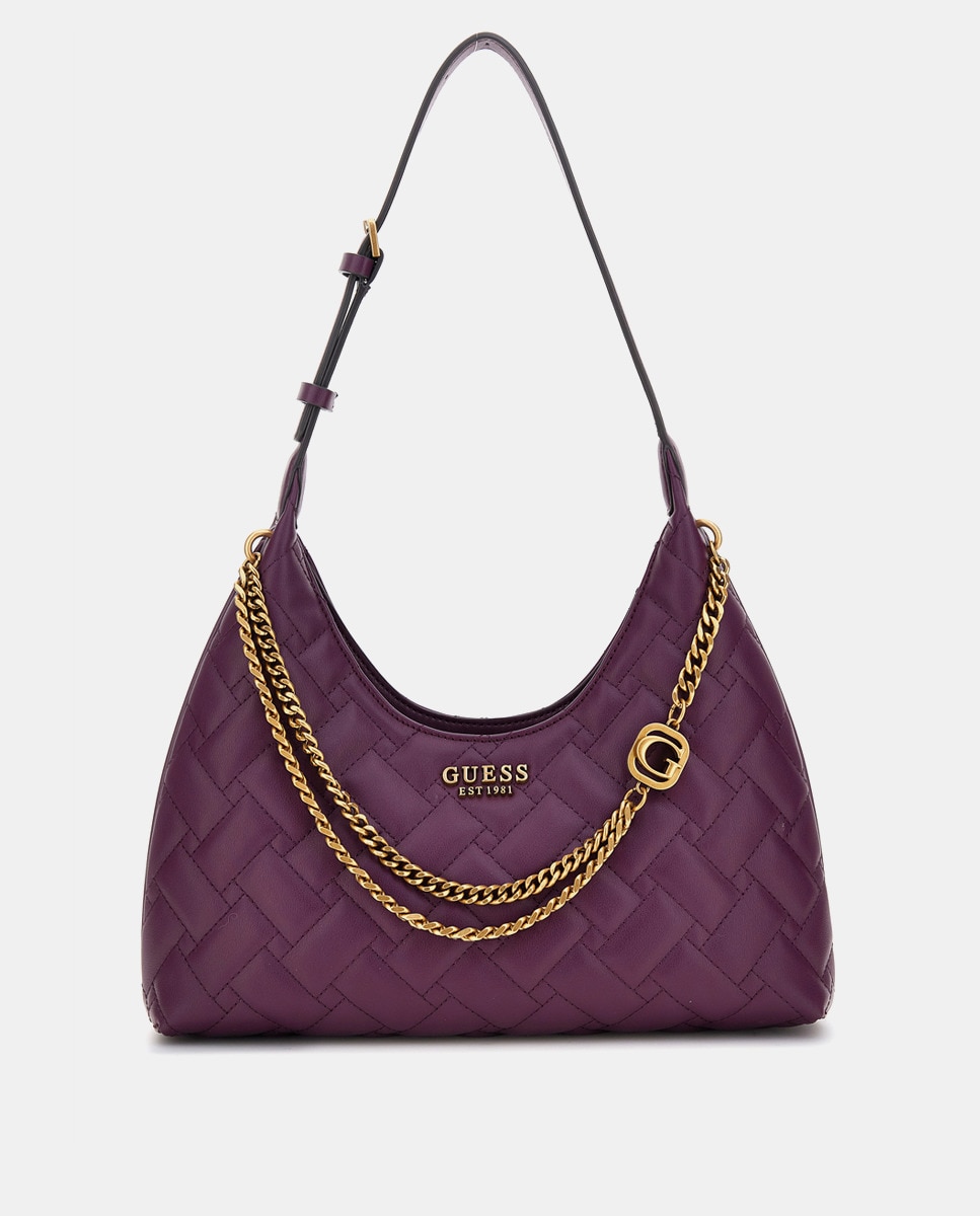 Sac hobo Gracelynn matelassé avec chaînes