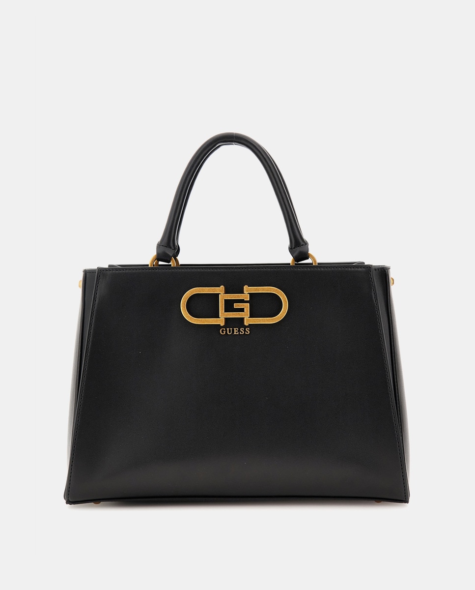 Grand sac à main Fleet uni avec bandoulière