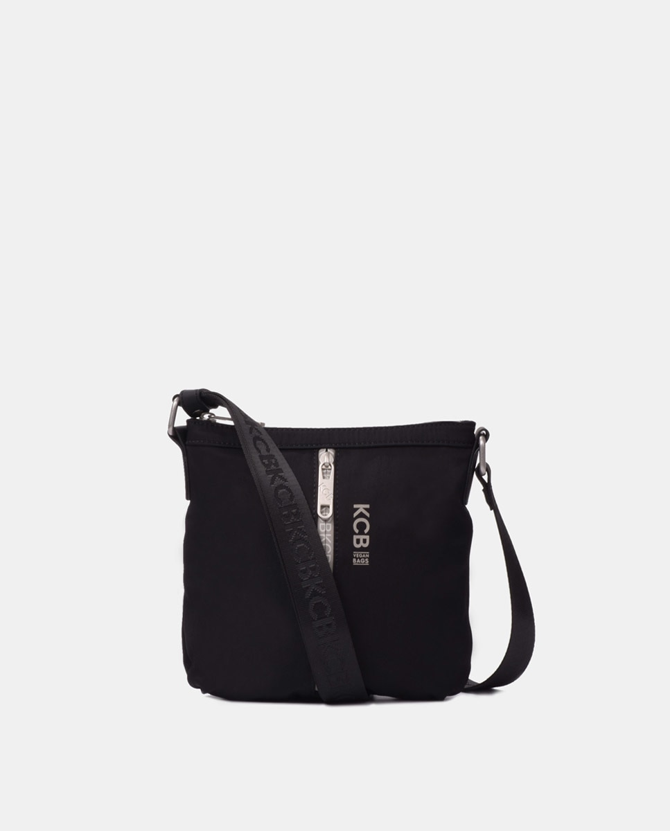 Petit sac à bandoulière en nylon avec poche avant