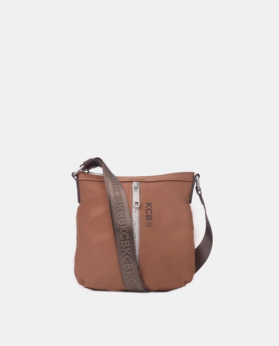 Petit sac à bandoulière en nylon avec poche avant