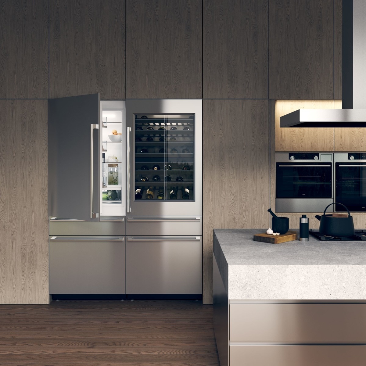 Vinoteca Asko con congelador - RWFN2826S Inox-7