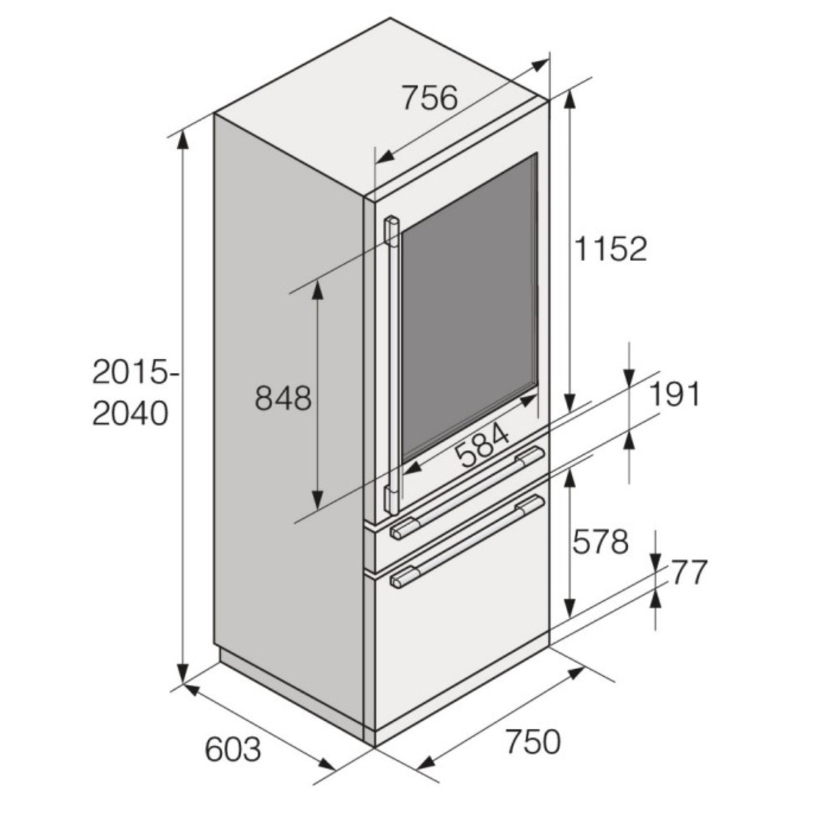Vinoteca Asko con congelador - RWFN2826S Inox-4