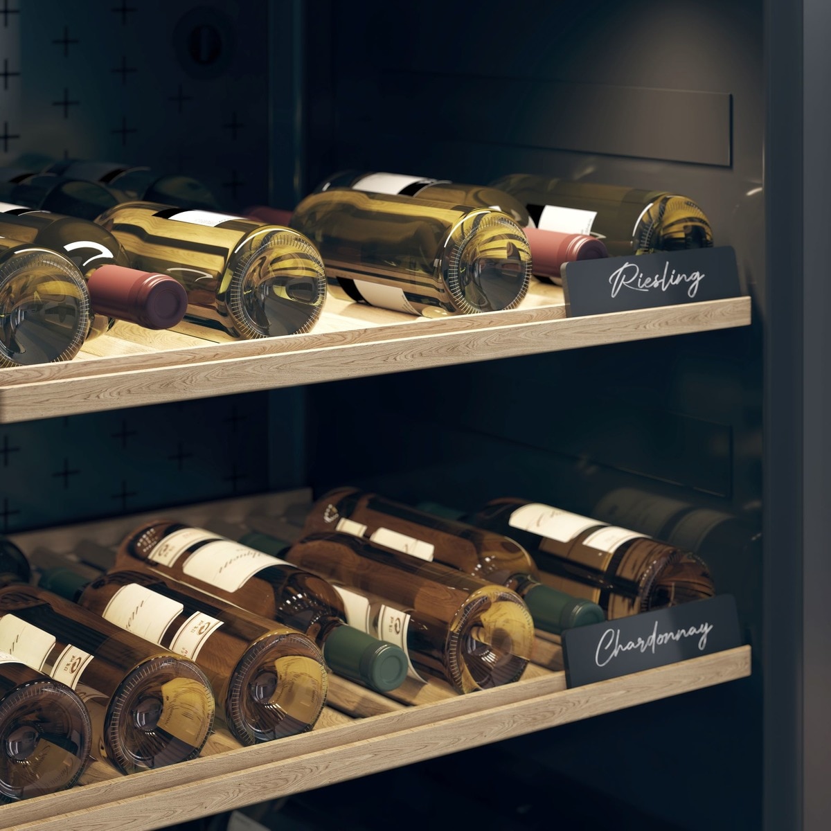 Vinoteca Asko para 261 botellas - WCN111942G Negro-4