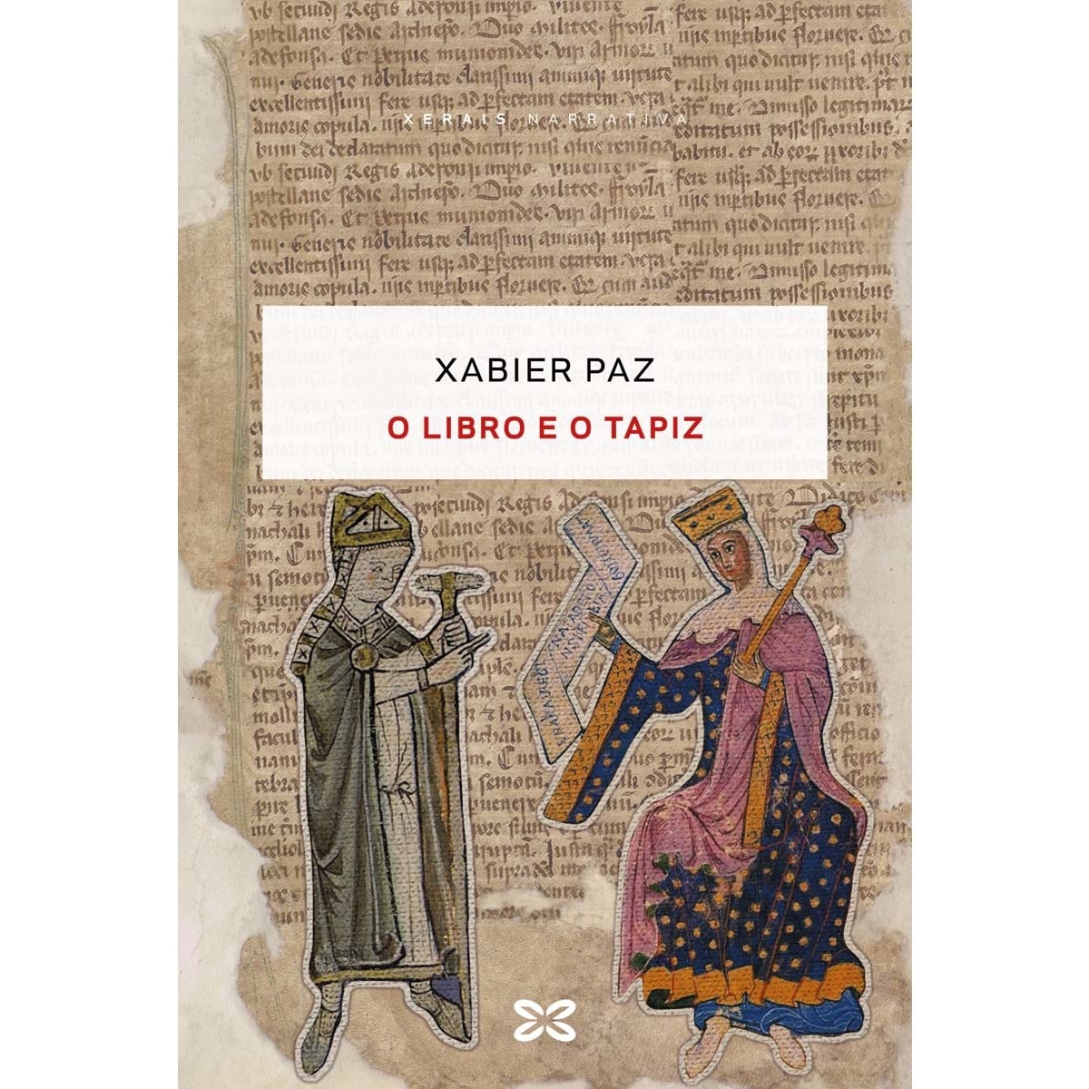 O libro e o tapiz (Capa mole com abas) 1