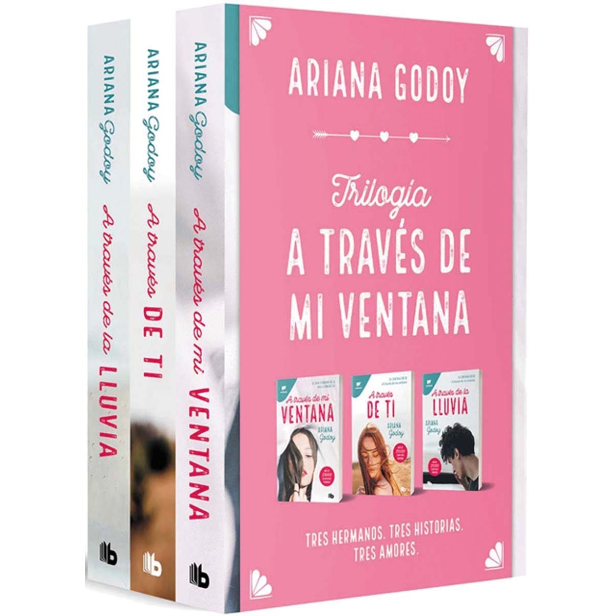 Imagen 0 de Trilogía A través de mi ventana (edición pack con: A través de mi ventana | A través de ti | A través de la lluvia)