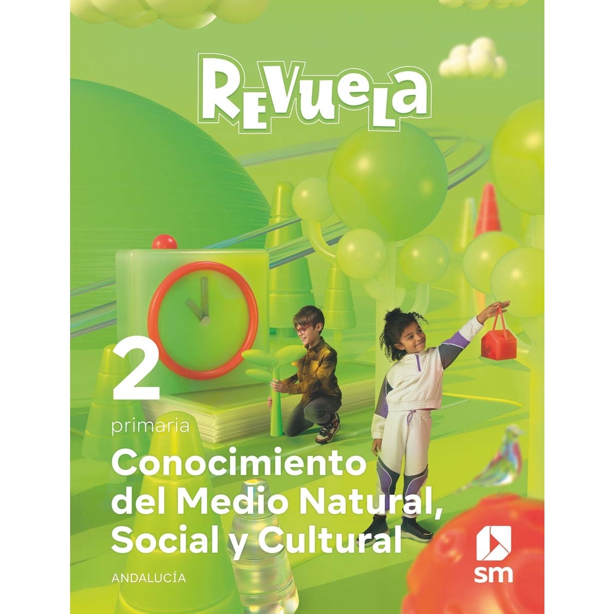 Conocimiento del Medio Natural, Social y Cultural. 2 Primaria. Revuela. Andalucía  (Tapa blanda) 1