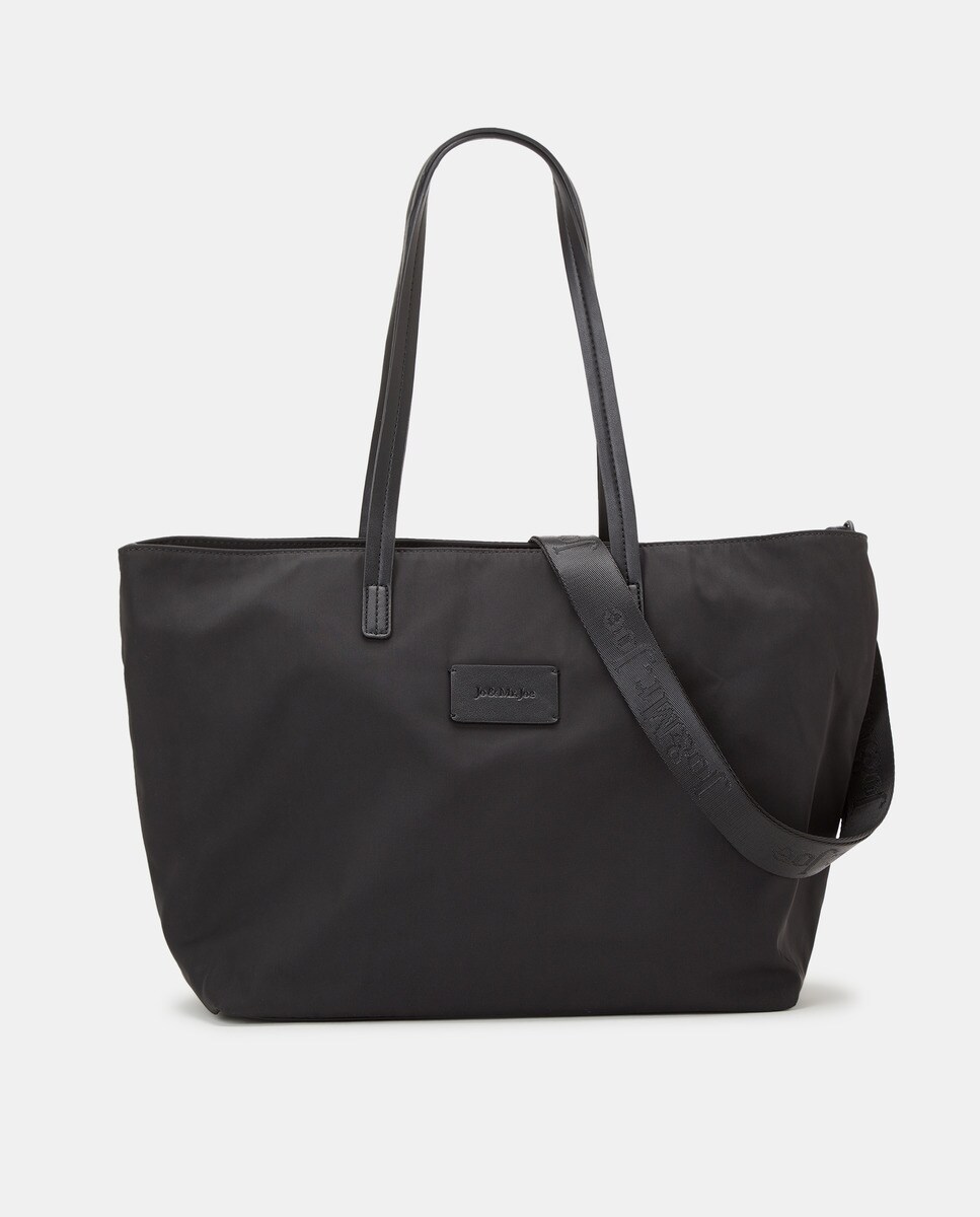 Sac cabas avec bandoulière amovible zippé