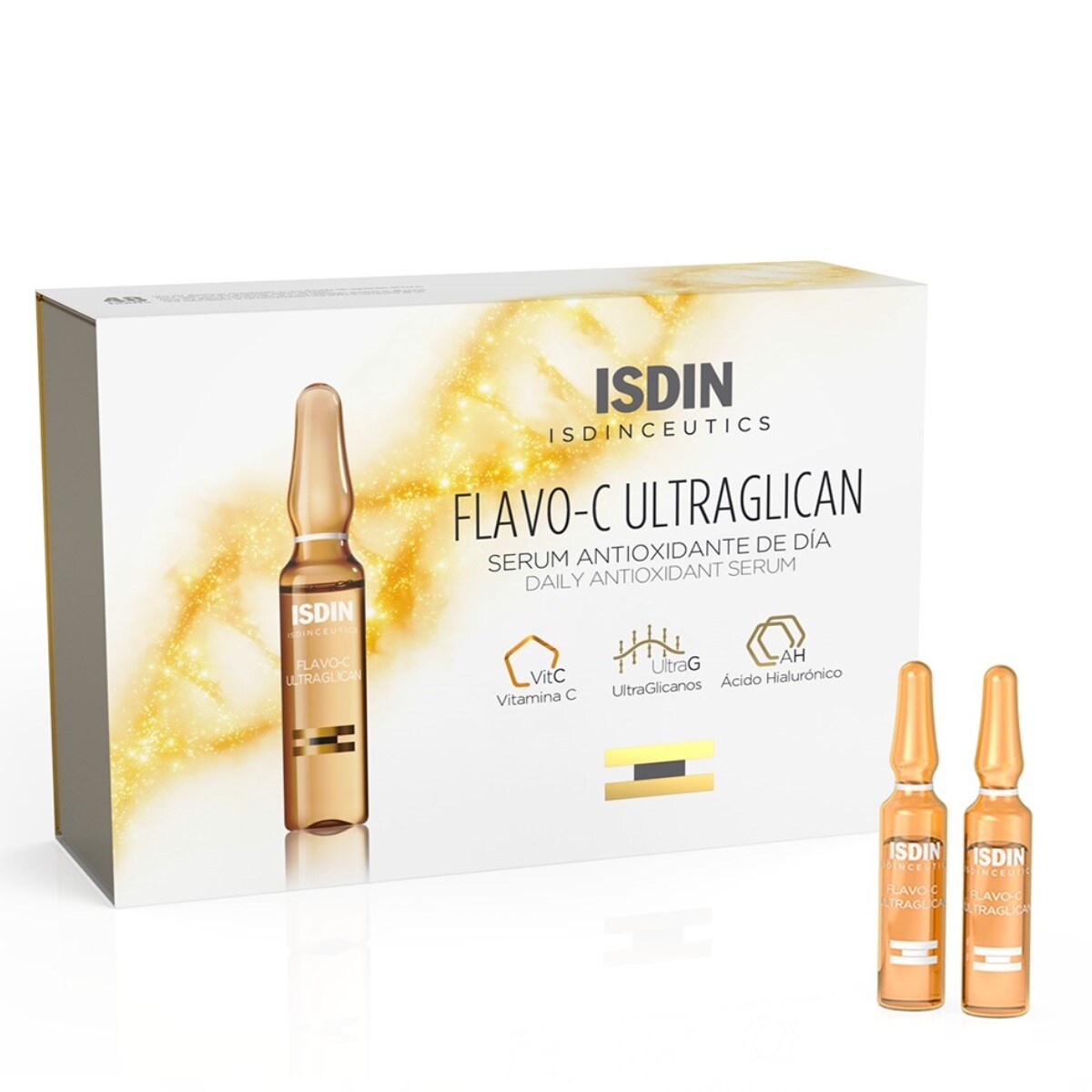 Ampolas Antioxidantes Flavo-C Ultraglican Isdinceutics - 10x2 ml 1