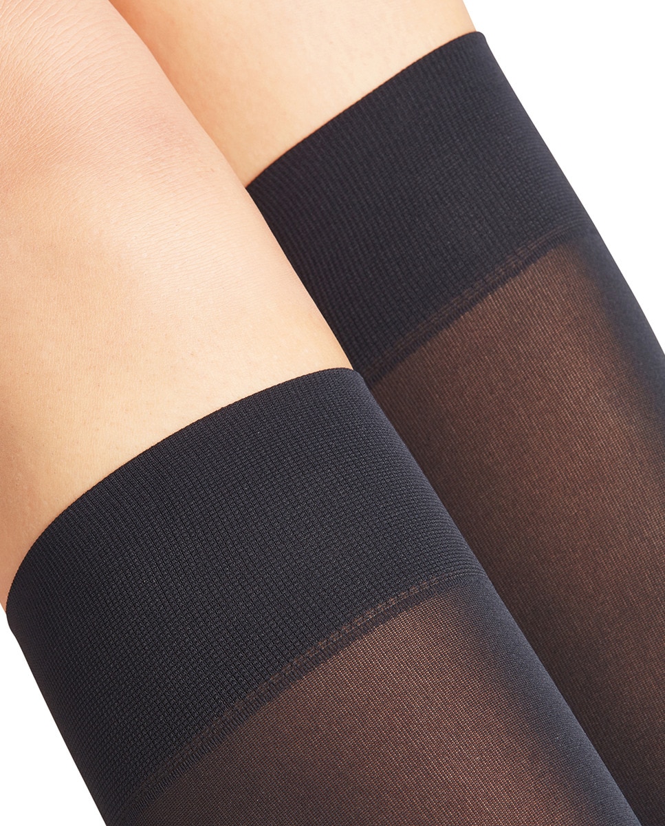 Mini Meias Opacas Azul-5