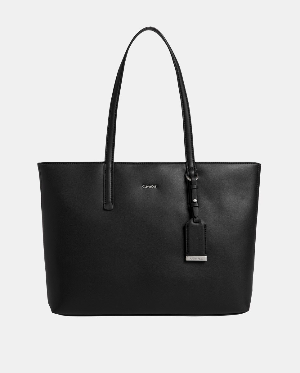 Sac cabas moyen zippé uni