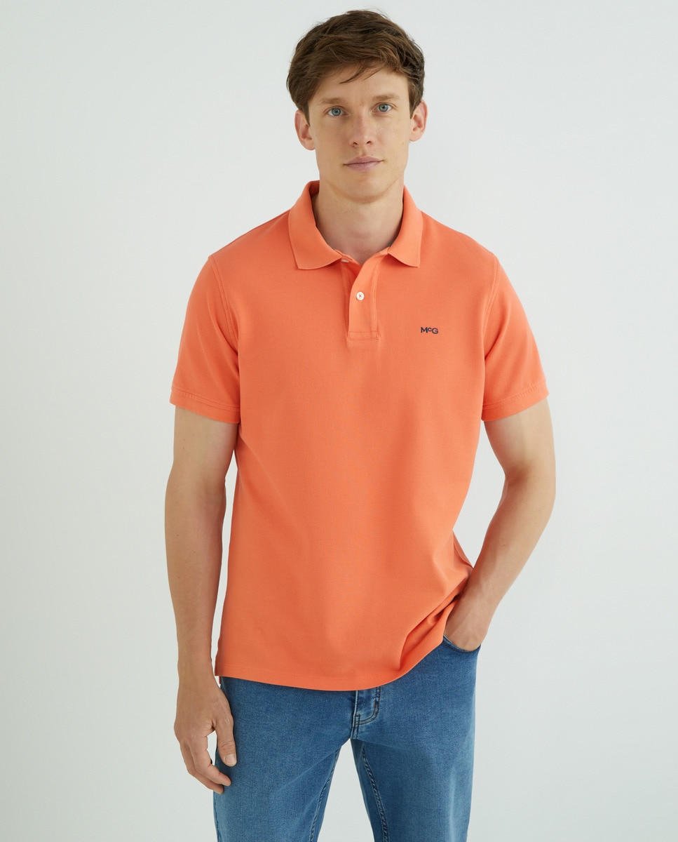 Polo manches courtes piqué