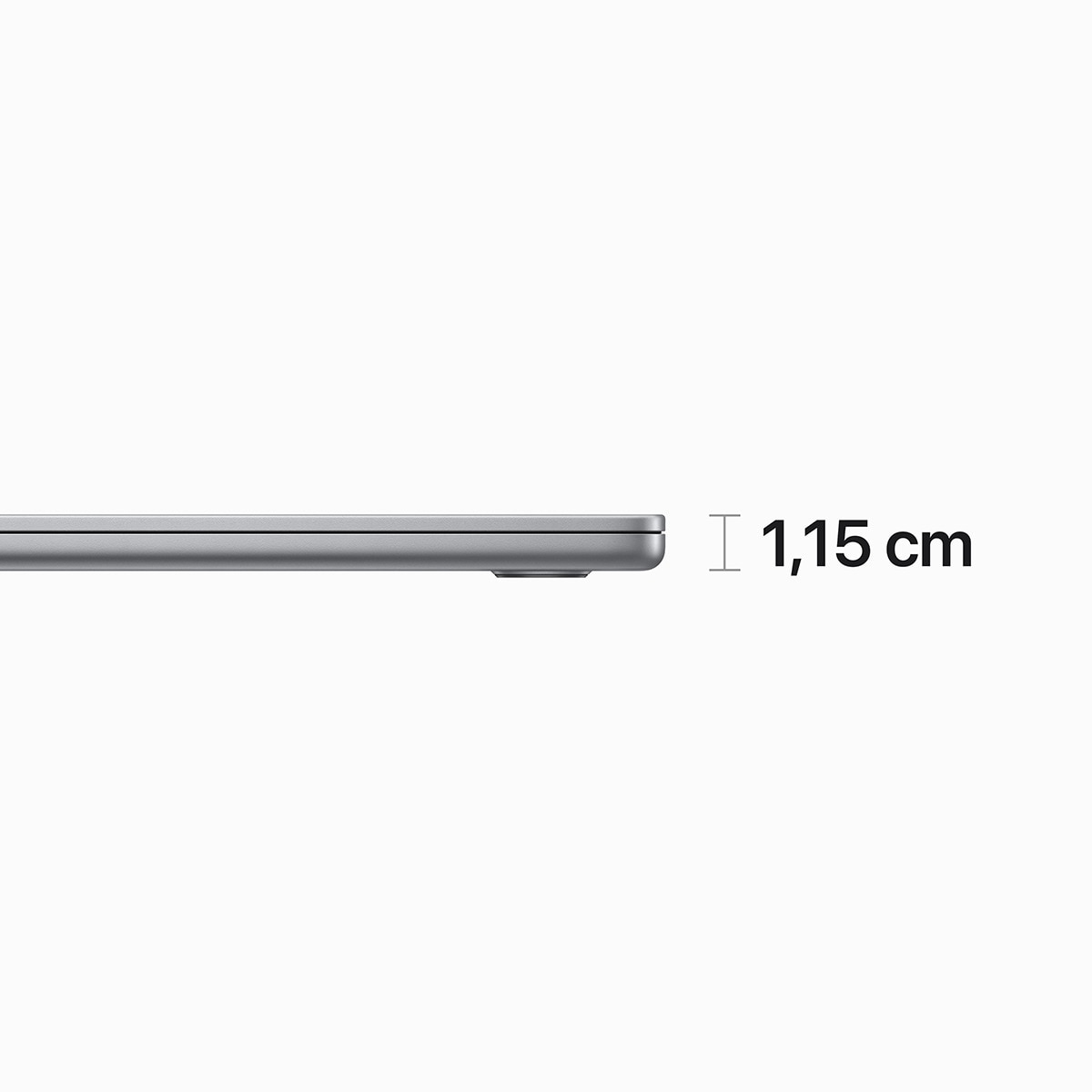 Apple MacBook Air 15 (2023), M2, 8GB, 256GB SSD, 15,3", MacOS Gris espacial-3