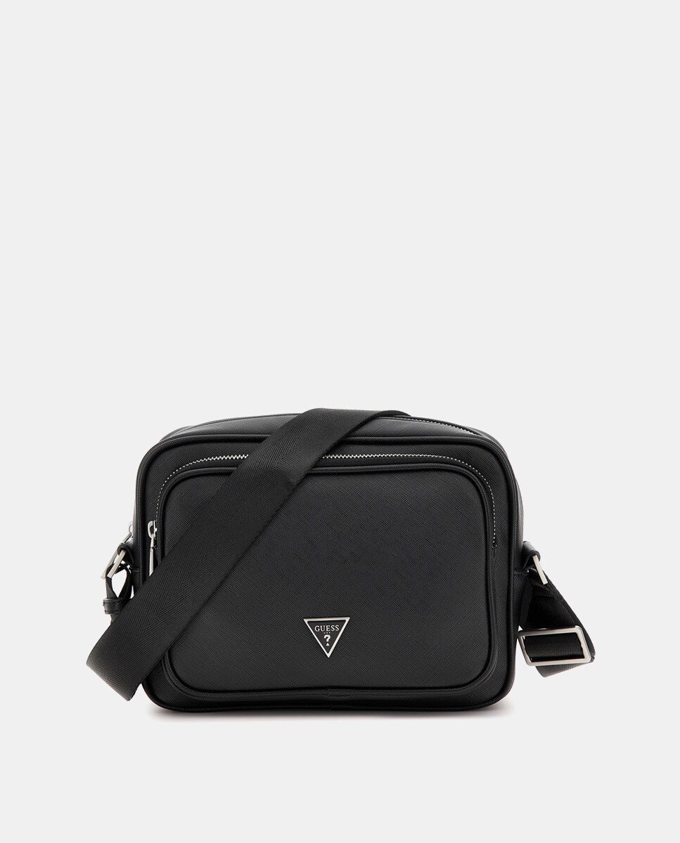 Sac à bandoulière à fermeture zippé