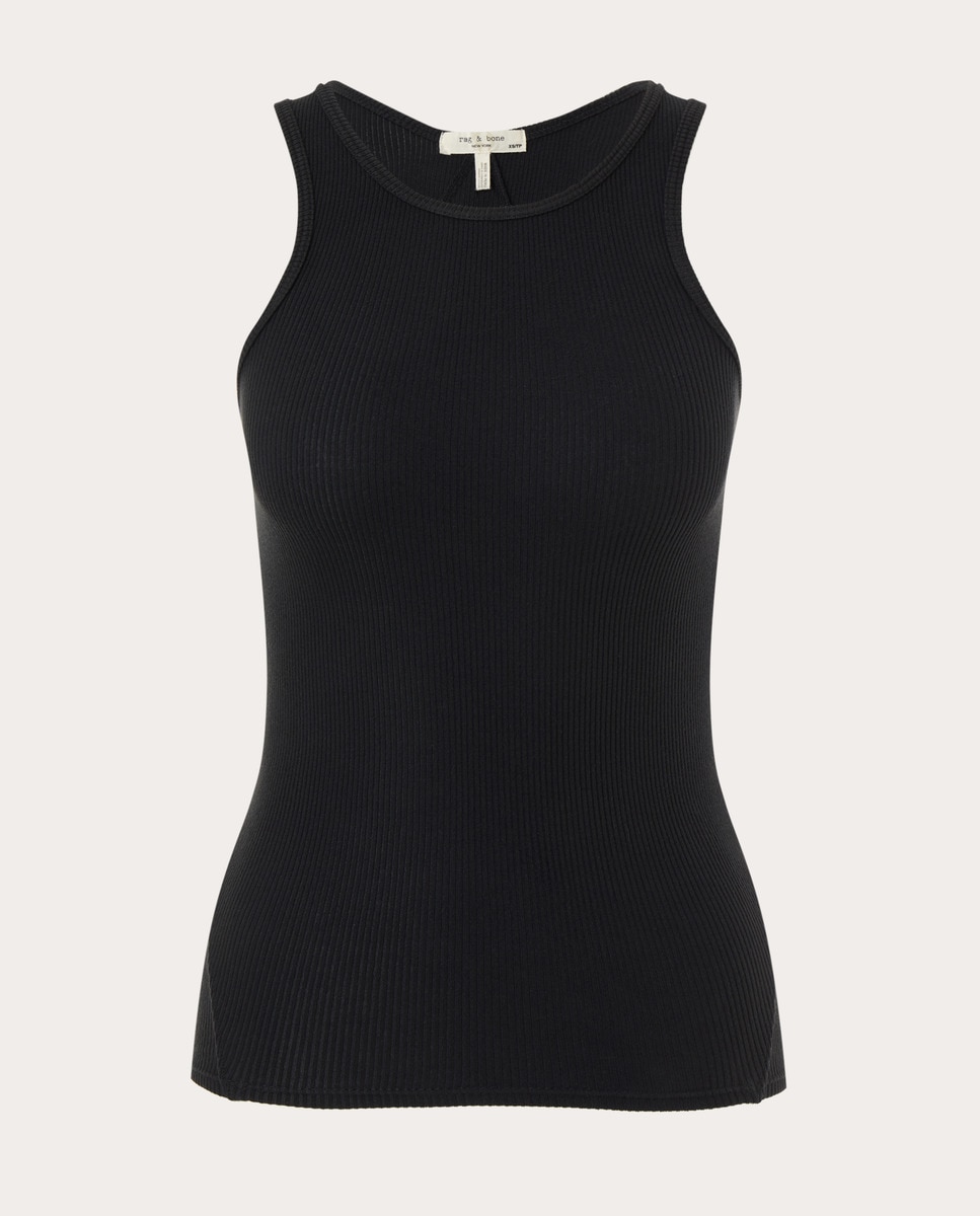 Top de algodón Negro-1