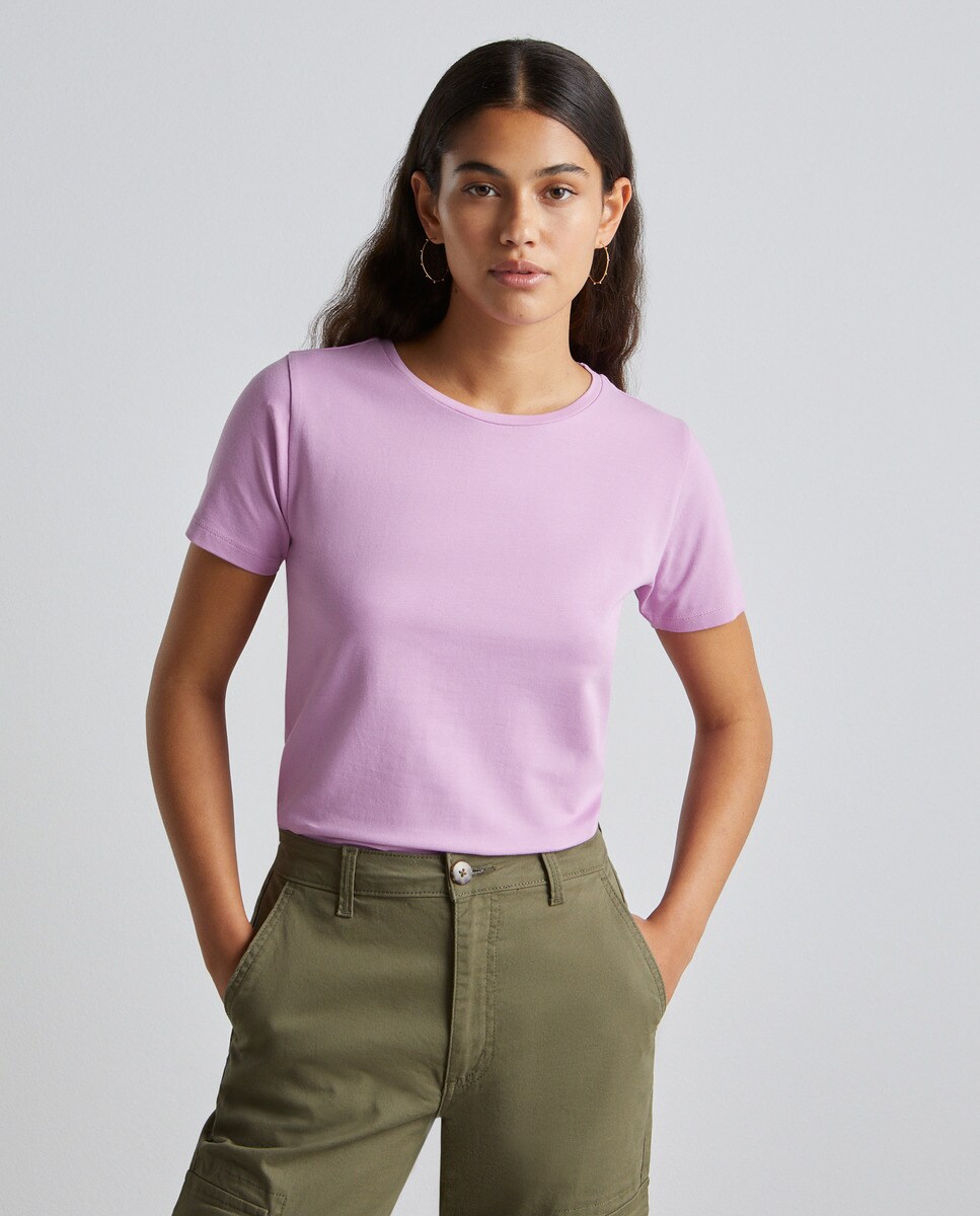 Tshirt basic à manches courtes