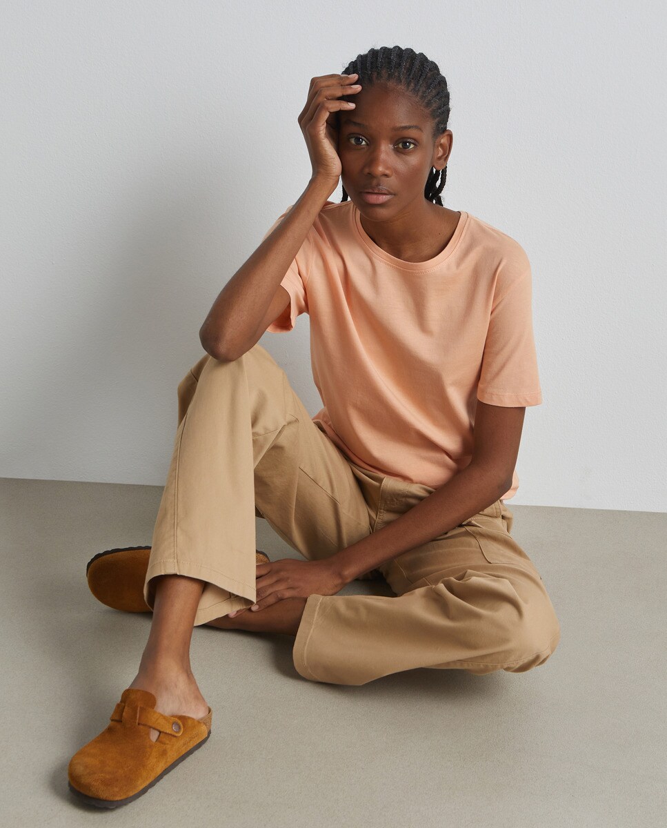 Tshirt basic à manches courtes