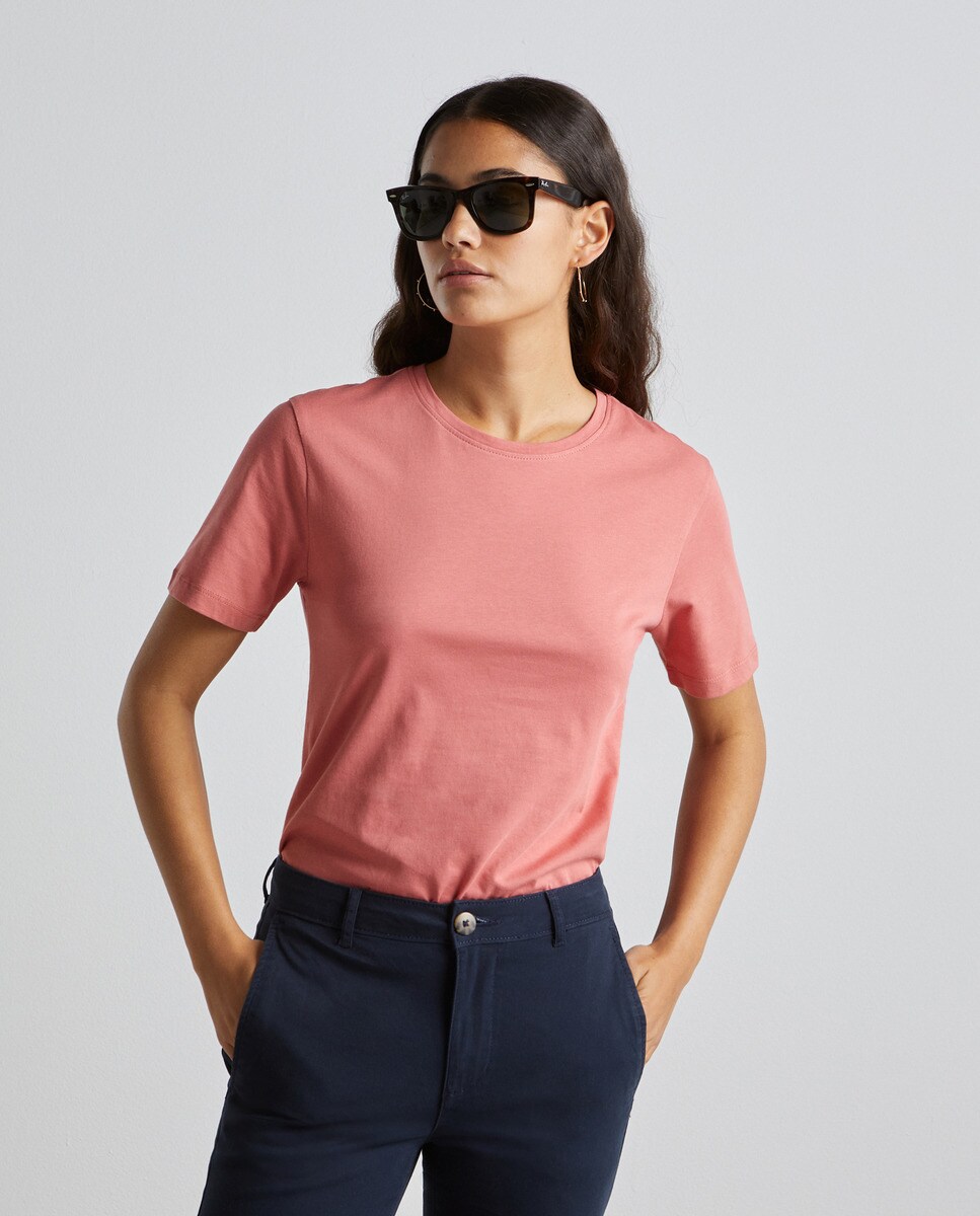 Tshirt basic à manches courtes