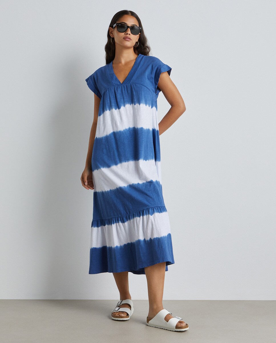 Robe midi à panneaux