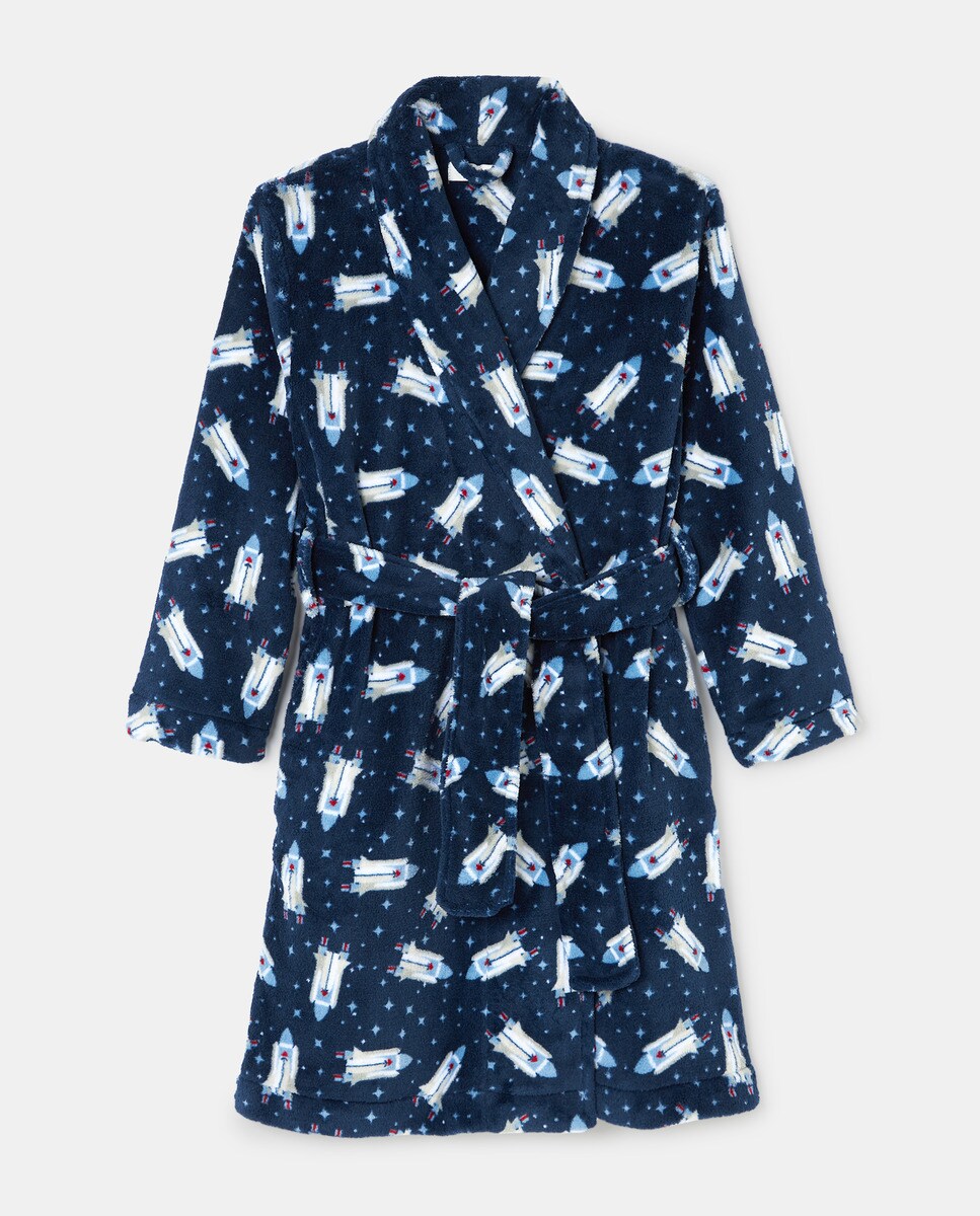 Robe de chambre imprimé fusées