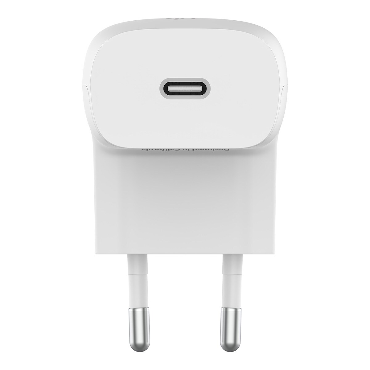 Cargador de pared Belkin USB-C de 20 W blanco Blanco-3