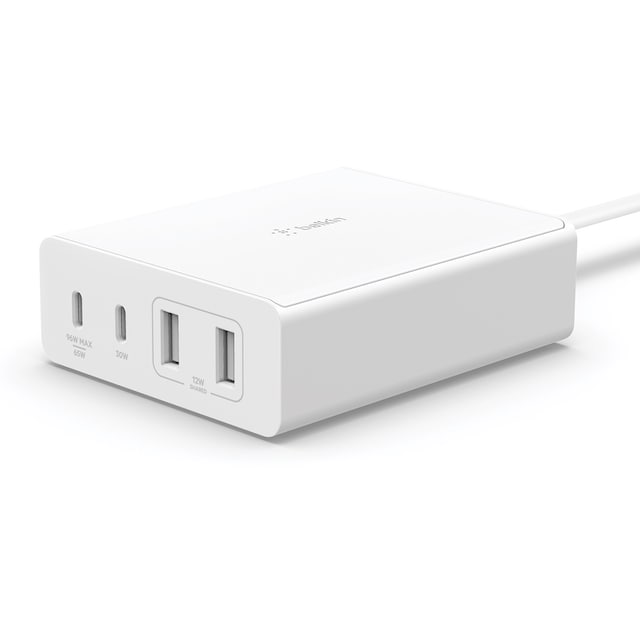 Imagen 0 de Cargador GaN Belkin 108 W con 4 puertos
