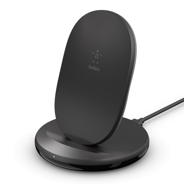 Imagen 0 de Soporte de carga inalámbrica Belkin 15 W + cargador de pared QC 3.0 de 24 W