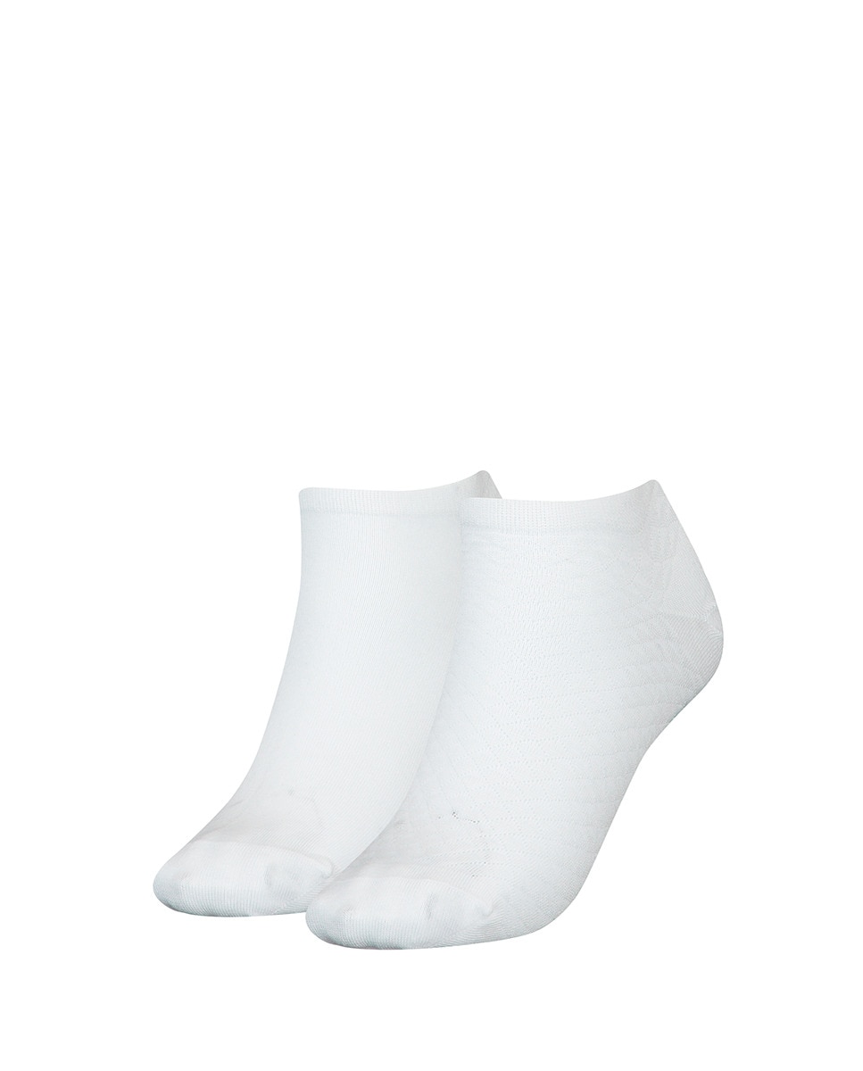 Lot de deux paires de chaussettes unies
