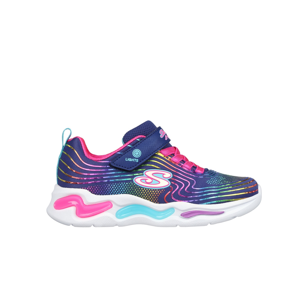 Chaussures S Lights Wavy Beams style running basses lumineuses