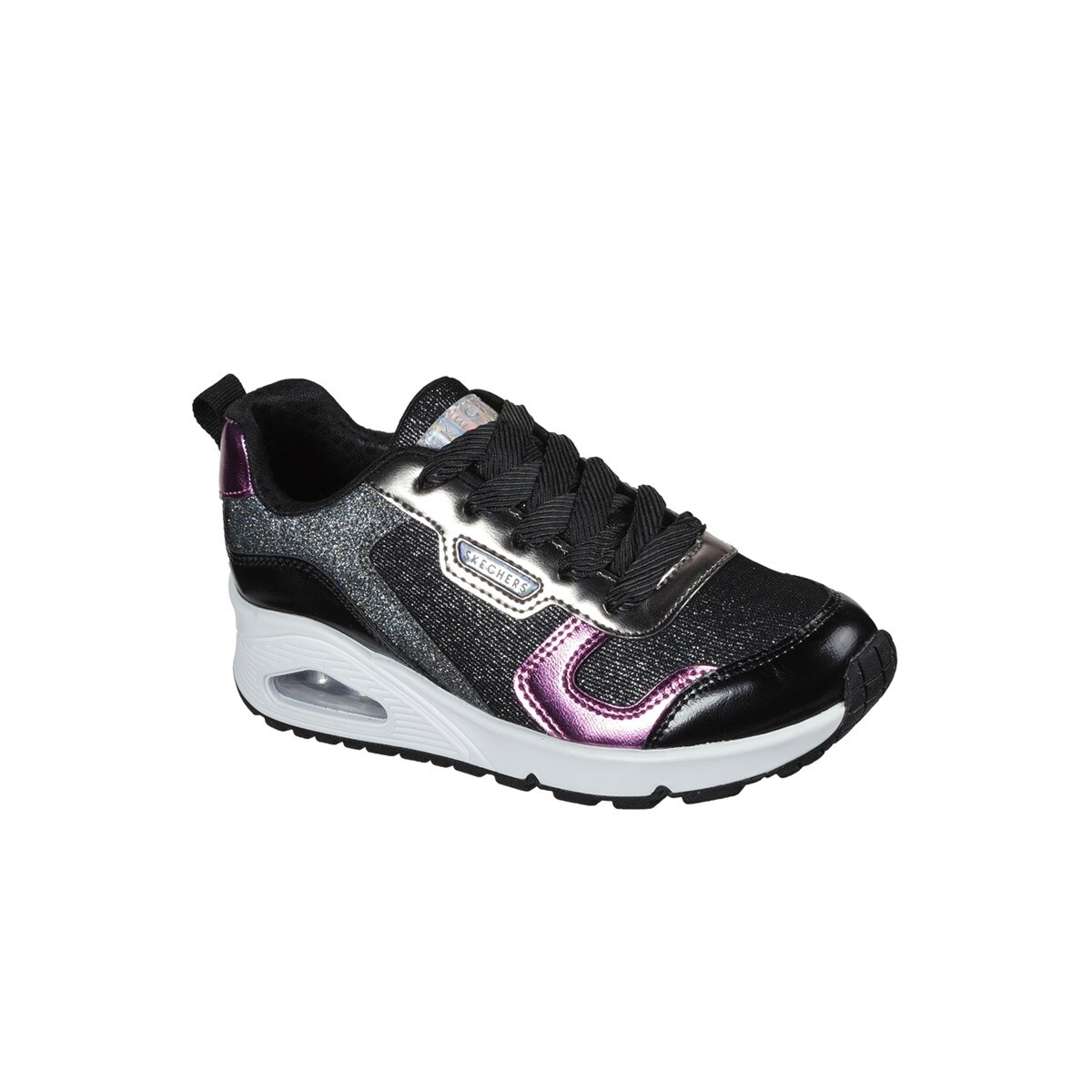 Chaussures Uno Metallic Remix style running basses avec bulle d'air