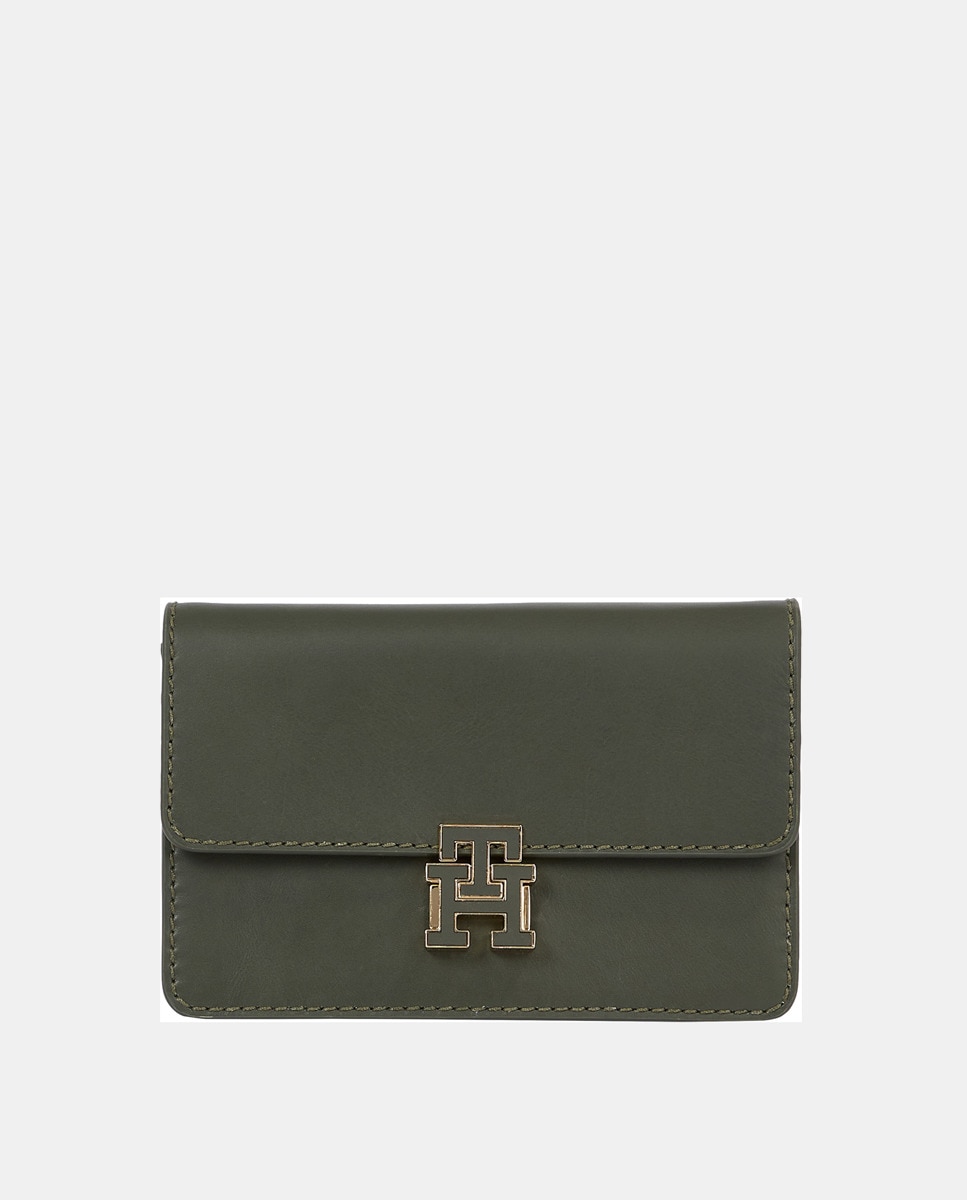 Sac à bandoulière olive à rabat