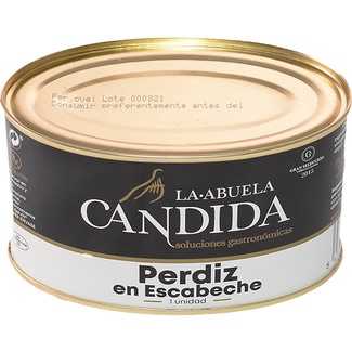 perdiz en escabeche lata 475 g - La Abuela Candida