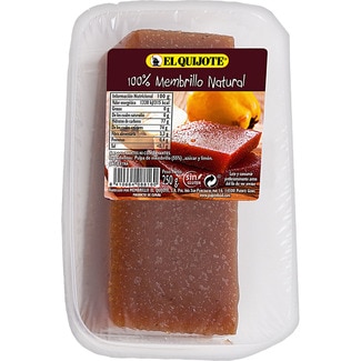 membrillo 100% natural sin gluten envase 250 g - El Quijote