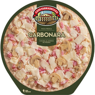 pizza carbonara envase 400 g - Casa Tarradellas