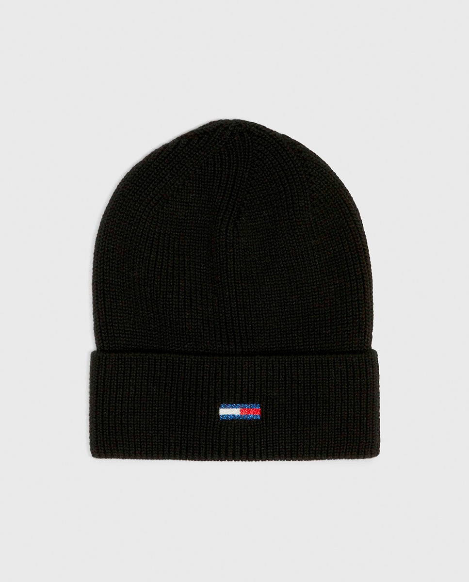 Bonnet avec logo brodé devant