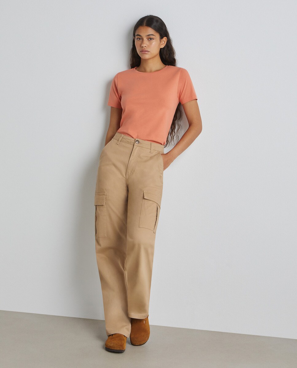 Tshirt basic à manches courtes