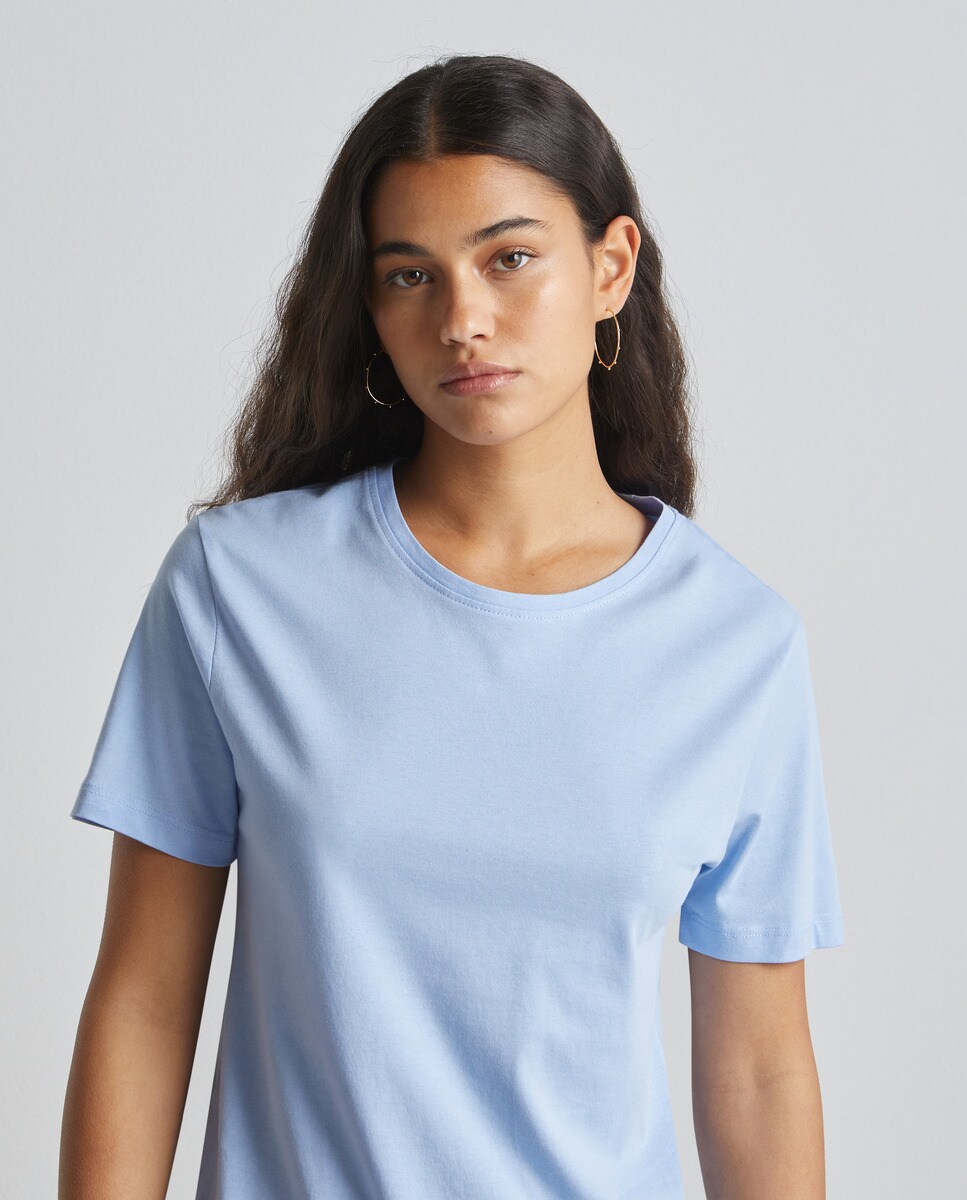 Tshirt basic à manches courtes