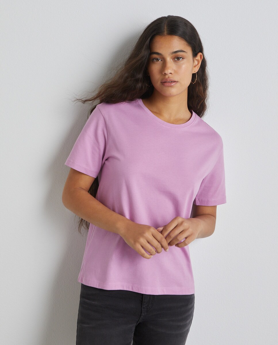 Tshirt basic à manches courtes