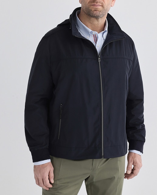 Imagen 0 de Bomber de hombre capucha oculta tallas grandes