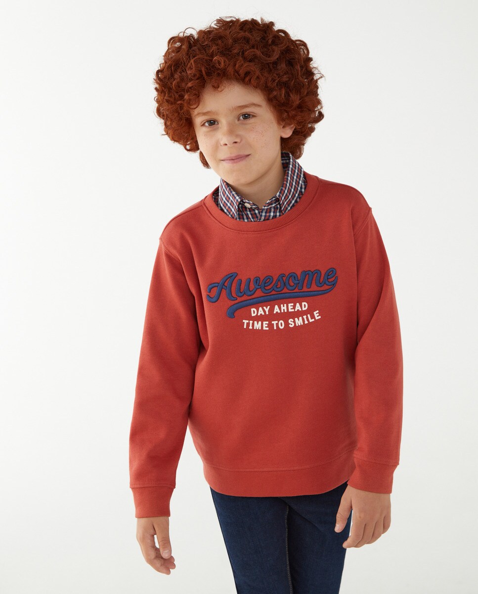 Sweat manches longues col rond