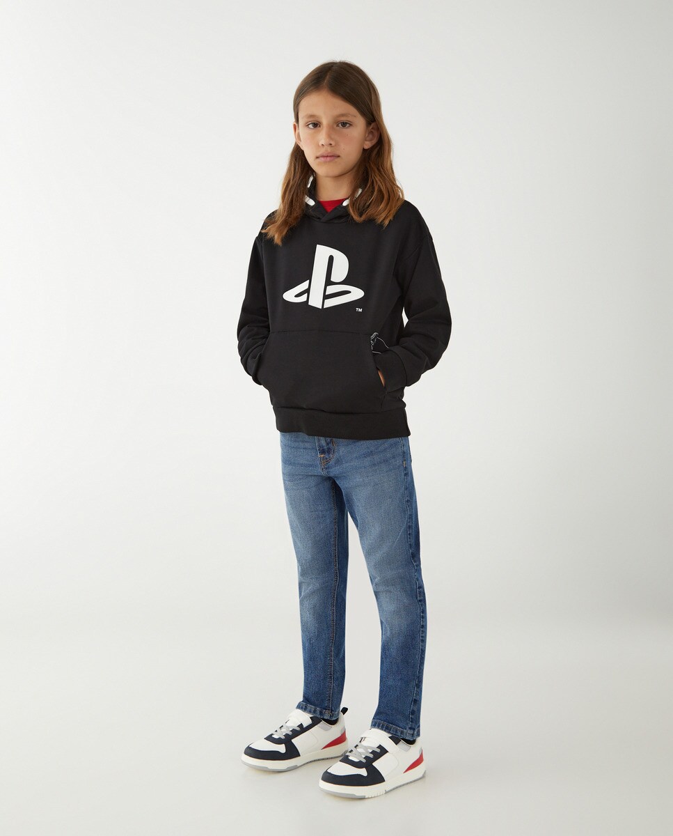 Sweat manches longues col rond