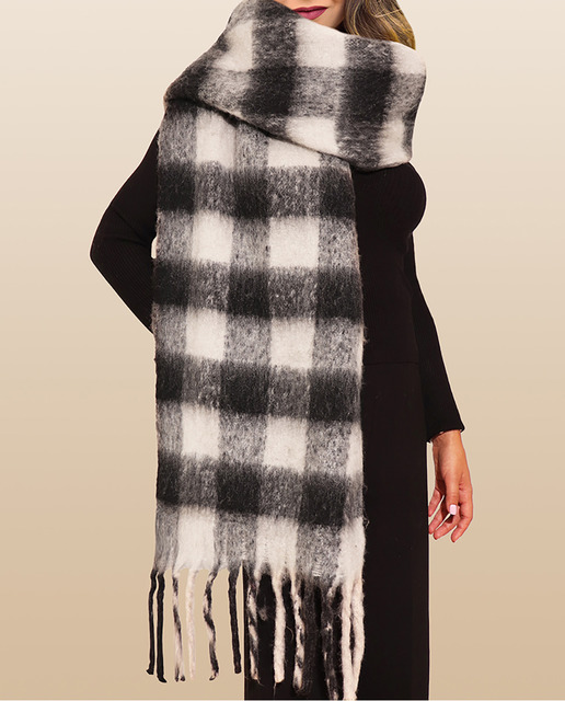 Imagen 0 de Maxi-bufanda mujer color urban