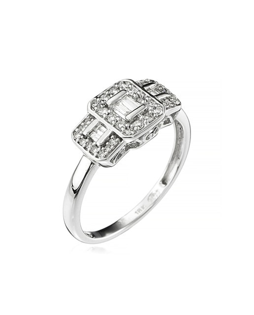 Imagen 0 de Anillo "Les princesses" Diamantes 0,25ct/38
