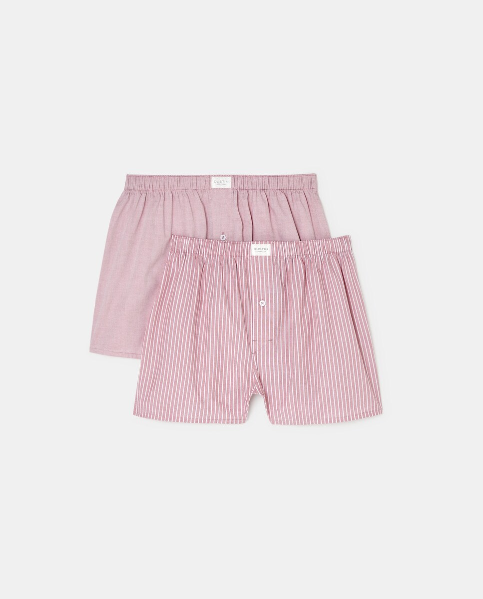 Lot de deux boxers en tissu pour